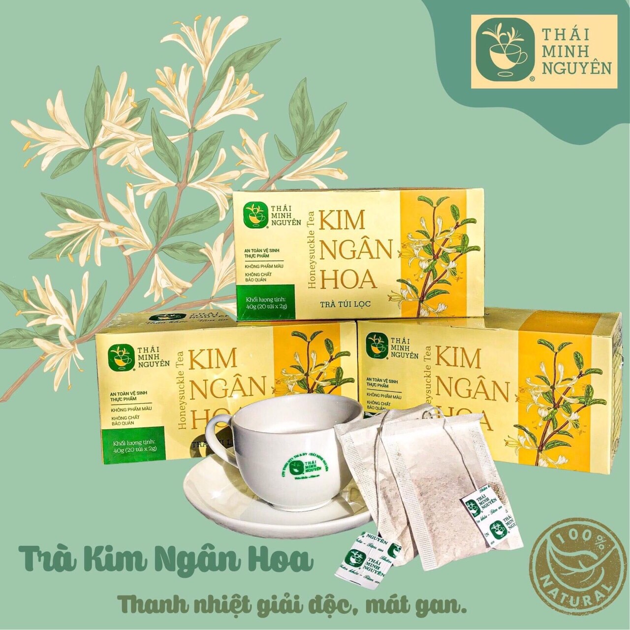 Câu chuyện về trà KIM NGÂN HOA