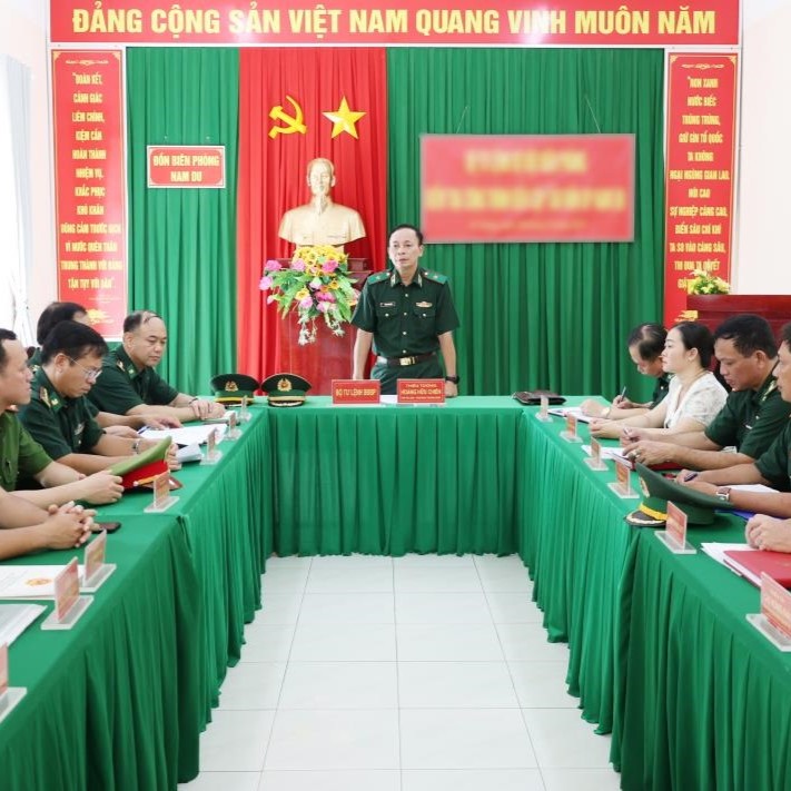 Đồn Biên Phòng Nam Du: Hoàn Thành Tốt Nhiệm Vụ Quản Lý, Bảo Vệ Biên Giới, Vùng Biển, Đảo