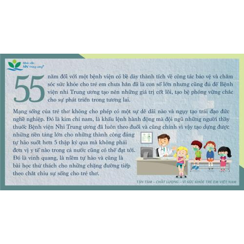 Lịch sử hình thành và phát triển của Bệnh viện nhi Trung ương