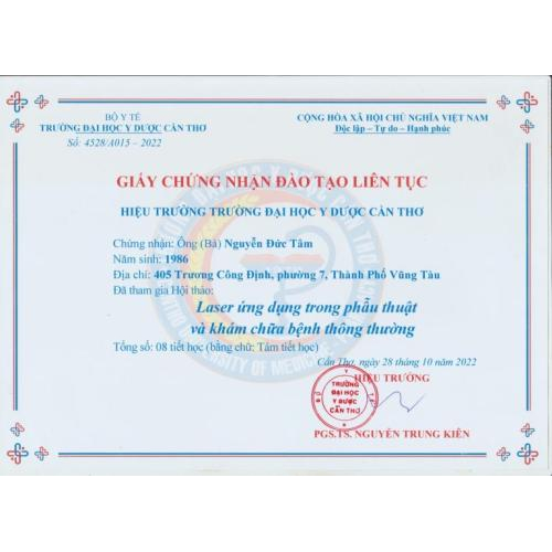 Nha khoa đạt tiêu chí chất lượng