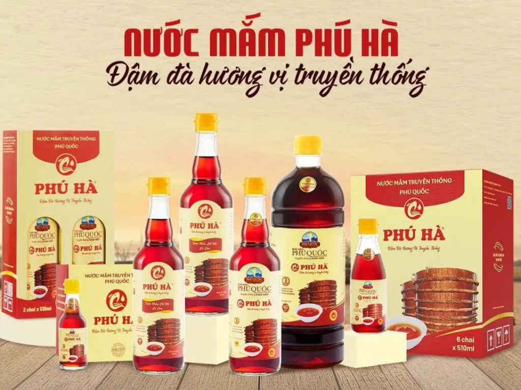 1. Nước mắm truyền thống Phú Quốc Phú Hà: